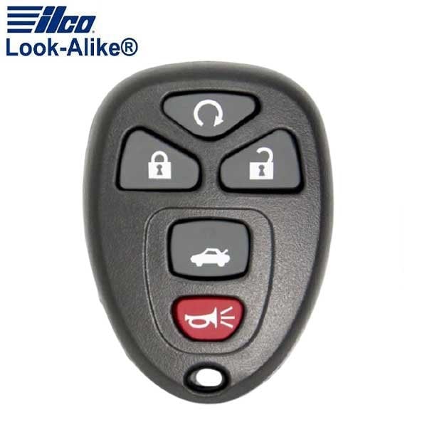 LAL RKE-GM-5B3 GENERAL MOTORS 5 BUTTON REMOTE KEYLESS ENTRY